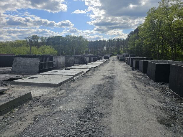 Zbiorniki betonowe różnych pojemności z atestem PZH  w Krapkowicach